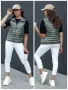 Дамско ватирано яке без ръкави с изправена яка STYLISHZ, 5цвята , снимка 10