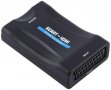 Аудио и видео конвертор, SCART женско- HDMI женско, 720p/1080P, снимка 1 - Кабели и адаптери - 36011372
