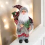 2593 Декоративна коледна фигура Дядо Коледа, 30см, снимка 3
