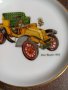 Декоративни порцеланови чинийки с ретро автомобили , снимка 3