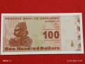 Банкнота ЗИМБАБВЕ много красива перфектно състояние непрегъвана за КОЛЕКЦИЯ ДЕКОРАЦИЯ 54016, снимка 1