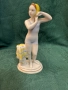 Статуетка „Млада плувкиня“ (Юная пловчиха). ЛФЗ „Ломоносов“, снимка 1