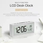 Нов LCD будилник Дигитален часовник с аларма, осветление и термометър, снимка 2