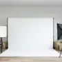 vidaXL Поставка за фон, черна, 305x243 см, стомана, снимка 2