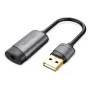 VENTION USB стерео външна звукова карта,USB към 3,5 мм жак аудио адаптер с чип,PS5-4,микрофон/лаптоп, снимка 5