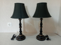 Комплект от две големи красиви лампи - лампа, снимка 1 - Настолни лампи - 44710583