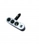 РАЗКЛОНИТЕЛ ЗА ЗАПАЛКА С 3 ГНЕЗДА И USB, 12V-24V, ТВЪРДО РАМО - код 0100, снимка 1
