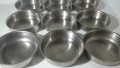 Лот 9 метални купи без дръжки, снимка 2