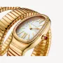 BVLGARI Serpenti Tubogas Snake Gold Diamonds Дамски Часовник, снимка 3