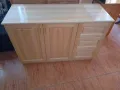 Шкаф с 2 врати и 3 чекмеджета, снимка 1