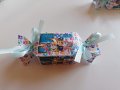 Картонена кутийка за бонбони под формата на бонбон Пес патрул, снимка 4