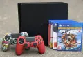 Конзола Sony PlayStation 4 Slim 1TB (PS4) + 2 контролера + 4 игри, снимка 5