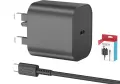 60W Fast Charger USB-C Универсално зарядно с адаптер - Nintendo Switch 2/ Switch1/ Steam Deck – НОВО, снимка 7