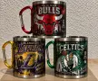 Метална термочаша на любим отбор NBA/NFL/NHL/MLB, снимка 1