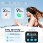 Слушалки Navly Sleep Bluetooth Спортни слушалки с лента за глава с ултратънки HD стерео високоговори, снимка 6