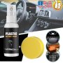 Препарат за възстановяване на кожа и пластмаса – Car plastic cleaner, снимка 1 - Аксесоари и консумативи - 41701483