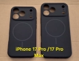iPhone 17 Pro /iPhone 17 Pro Max кейс силиконов MagSafe защита на камерите черен, снимка 1