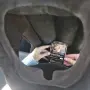 Надуваема възглавница за пътуване 50x35x25 см за самолет, кола, влак и автобус, снимка 3