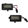 Опушени LED плафони за регистрационен номер BMW 1 2 3 4 5 Series X Series и M Series, снимка 1