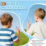 Комплект видео уоки-токи с HD екран - 2 акумулаторни радиостанции с 3 режима за промяна на гласа, снимка 2