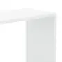 vidaXL Библиотека 5 рафта бяла 45x23,5x162,5 см инженерно дърво, снимка 7