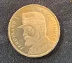Възпоменателна монета от 50 бани, емисия 2019 г., посветена на крал Фердинанд I от Румъния, снимка 1