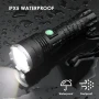Мощен акумулаторен LED фенер прожектор XHP90 USB зареждане за лов риболов къмпинг палакта планина, снимка 2