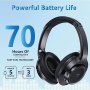 Нови безжични сгъваеми Bluetooth 5.1 слушалки с микрофон 70H 3 EQ, снимка 2