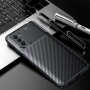 Motorola Moto G31 / G41 Удароустойчив Carbon Fiber Калъф и Протектор, снимка 1
