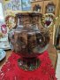 Страхотна голяма много красива антикварна белгийска порцеланова амфора ваза купа , снимка 5