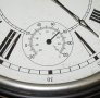 Пластмасов стенен часовник ретро 30 см кварцов, с термометър, отличен, снимка 4