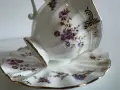 Елегантен порцеланов двоен сет за чай "SD Luxury" Bone China, снимка 4