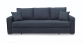 FLEXI диван 3-ка с ракла разтегателен сиво-син меланж Код P1511, снимка 2