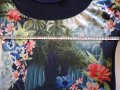 Красива блуза с флорални мотиви - XL, снимка 8