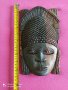 африканска дървена маска , снимка 1 - Статуетки - 41408435