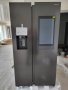 Хладилник Side by Side Samsung RS68N8941SL, 593 л, A++, WiFi, Family Hub, NoFrost, снимка 1 - Хладилници - 34040241