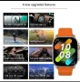 Smart Watch S8 Ultra /с 2 каишки/мониторинг на здраве, блутуут разговори, , снимка 4