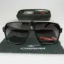 Слънчеви очила Carrera Aviator нови, черни и червени, UV400 защита, снимка 3