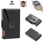 Черен картодържател за безконтактни карти с RFID защита, снимка 10