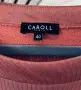 Кроп блуза CAROLL PARIS c паднало рамо и дискретен бляськ размер 40, снимка 3