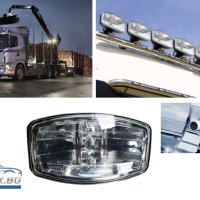 Халоген, Фар Крушка H7 + 6 LED диода за камион, трактор, багер и др., снимка 1 - Аксесоари и консумативи - 41940267