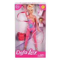 Кукла Defa Lucy Гимнастичка, тип Барби с аксесоари, варианти Код: 55896, снимка 1 - Кукли - 44296787