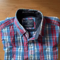Мъжка риза-Genuine Cloting, спортнa,каре, S, снимка 4 - Ризи - 38598919