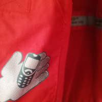 Спортно горнище в червено, снимка 3 - Спортни дрехи, екипи - 44817286