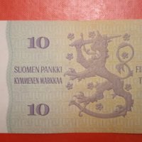 Банкноти 10 марки Финландия , снимка 4 - Нумизматика и бонистика - 38764216