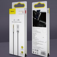 НОВ Baseus AUX Bluetooth адаптер Dongle Cable Handfree, снимка 4 - Аксесоари и консумативи - 41710406