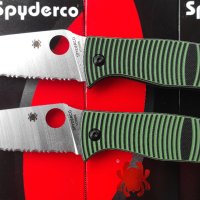 SPYDERCO CARIBBEAN C217 Sheepsfoot /Drop-Point, снимка 13 - Ножове - 42345584