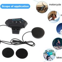 Bluetooth слушалки за мотор helmet motorcycle хендсфри , снимка 3 - Аксесоари и консумативи - 42212487