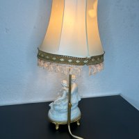 Порцеланова лампа №5098 , снимка 4 - Антикварни и старинни предмети - 44304060