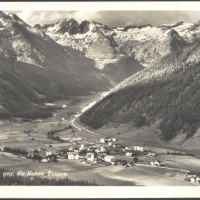 Пътувала пощенска картичка Парк Хое Тауерн преди 1939 от Австрия, снимка 1 - Филателия - 36067228